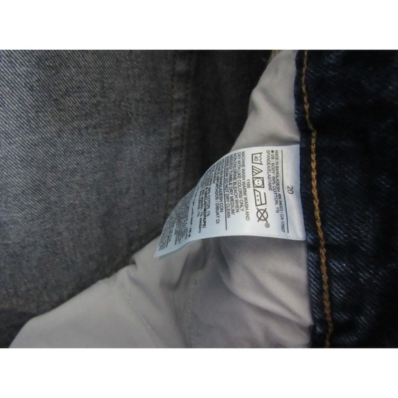 Old Navy Women Jeans Size 20 Blue Extra Highrise Wide Leg - Picture 5 of 5